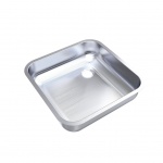 400 x 400 x 110mm Weld-in/Undermount Bowl
