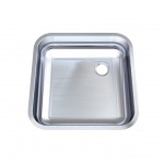 400 x 400 x 110mm Weld-in/Undermount Bowl