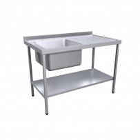 1200 x 700mm Sink (500x500mm Bowl)