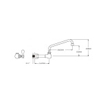 Wall Pantry Tap - Single Feed