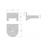 Drinking Fountain with bottle filler