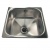 Compact Inset Stainless Steel Hand Basin