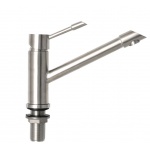 Stainless Steel Monobloc Swivel Tap