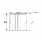Baffle Filter - 395 x 395mm 