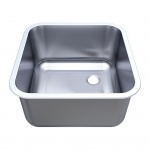400 x 400 x 250mm Stainless Steel Inset Bowl