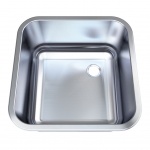 400 x 400 x 250mm Stainless Steel Inset Bowl