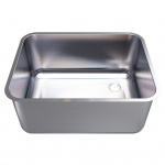 600 x 450 x 300mm Weld-in Bowl (polished)