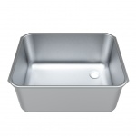 610 x 455 x 300mm 316 Grade Weld-in Bowl