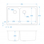 Double Bowl Undermount 