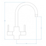 Mono Kitchen Mixer Tap