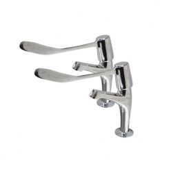 Long Lever Basin Pillar Taps