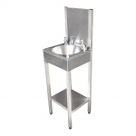 Hand Wash Station & Self Closing Mixer Tap