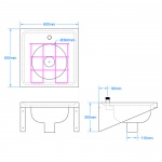 Single Sluice Sink [DU] - Top Entry