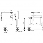 Thermostatic Deck Mounted Tap