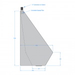 Stainless Steel Wall Trough Urinal 2700mm