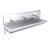 1800mm High Back Wash Trough, Sensor Operated Taps